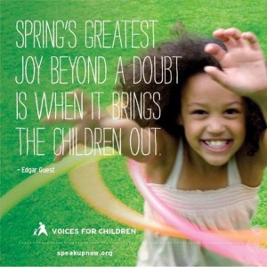 Spring's greatest joy