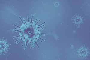 Illustration of a virus