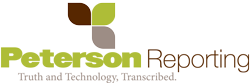 Peterson Reporting logo