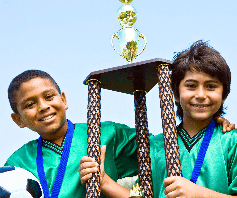 boys win soccer tournament